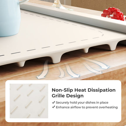 Food Warming Mat Rollable and Portable Electric Warming Tray with Fasting Heating