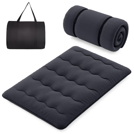 Futon Mattress with Washable Cover and Foldable Mat