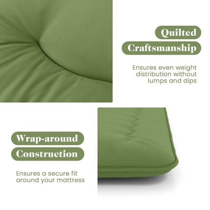 Floor Mattress with Washable Cover and Carry Bag