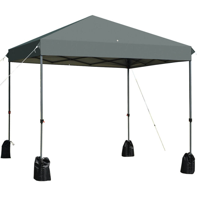 8’x8' Outdoor Pop up Canopy Tent w/Roller Bag