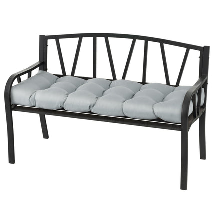 Indoor Outdoor Tufted Bench Cushion with Soft PP Cotton