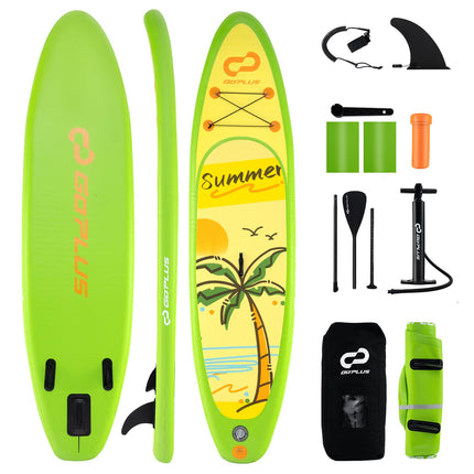 Inflatable Stand up Paddle Board iSUP Board Accessories with 3 Fins