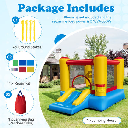 Kids Inflatable Jumping Bounce House without Blower