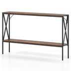 Black + Rustic Brown