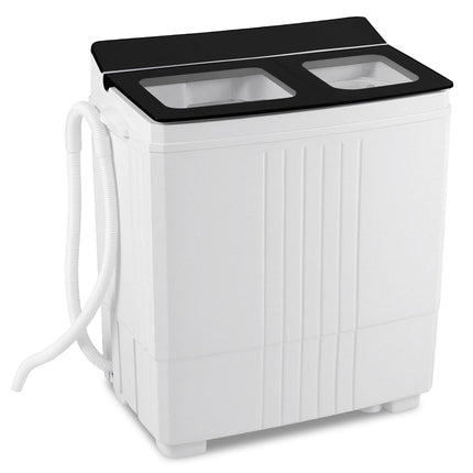 Portable Washing Machine with 12 LBS Washer and 8 LBS Spinner Combo for Apartments