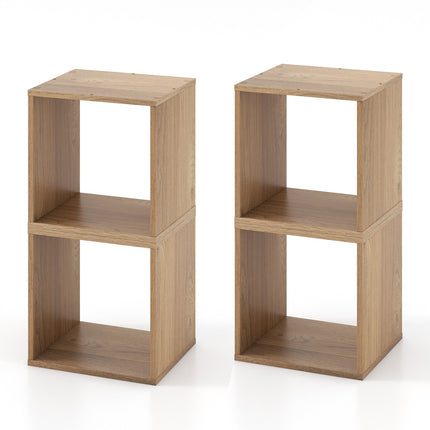 Cube Storage Organizer Set of 2 for Living Room Bedroom Study