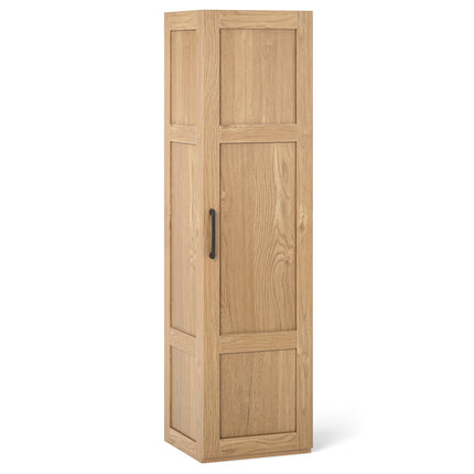 Tall Storage Cabinet with 4 Storage Shelves for Bathroom Living Room