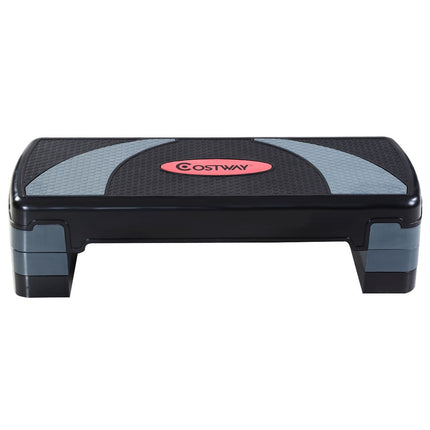 32 Inch Adjustable Fitness Aerobic Step with Riser