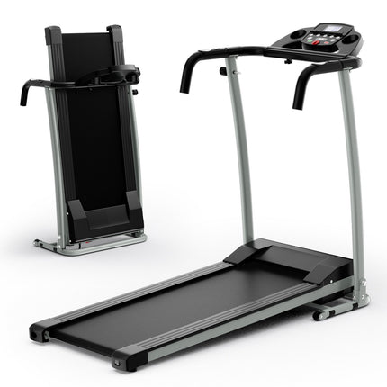 Folding Treadmill with 12 Preset Programs and LCD Display