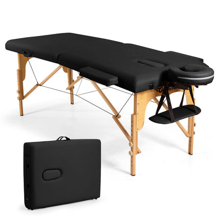 Portable Adjustable Facial Spa Bed with Carry Case