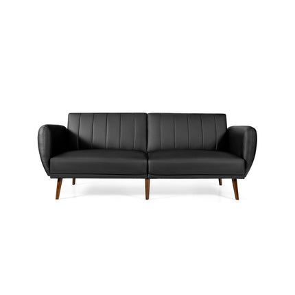 3 Seat Convertible Sofa Bed with Adjustable Backrest for Living Room