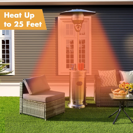 48000 BTU Patio Heater with Simple Ignition System
