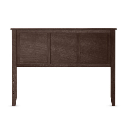 Full Wood Headboard Flat Panel with Pre-drilled Holes and Height Adjustment