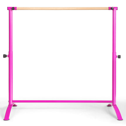 51 Inch Ballet Barre Bar with 4-Position Adjustable Height