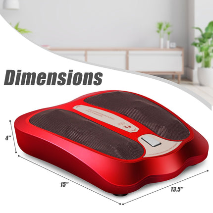 Shiatsu Heated Electric Kneading Foot and Back Massager