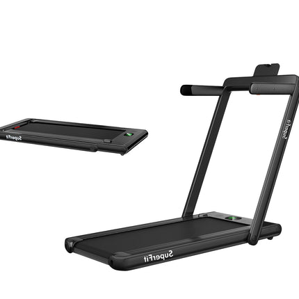 2.25HP 2 in 1 Folding Treadmill with APP Speaker Remote Control