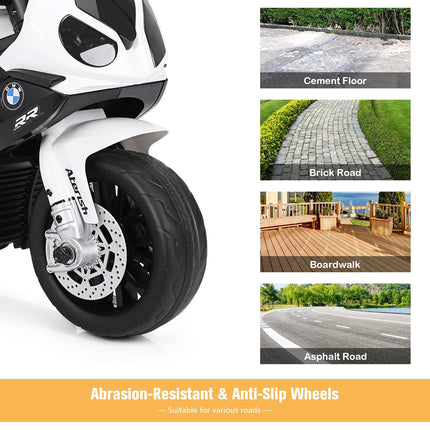 6V Kids 3 Wheels Riding BMW Licensed Electric Motorcycle